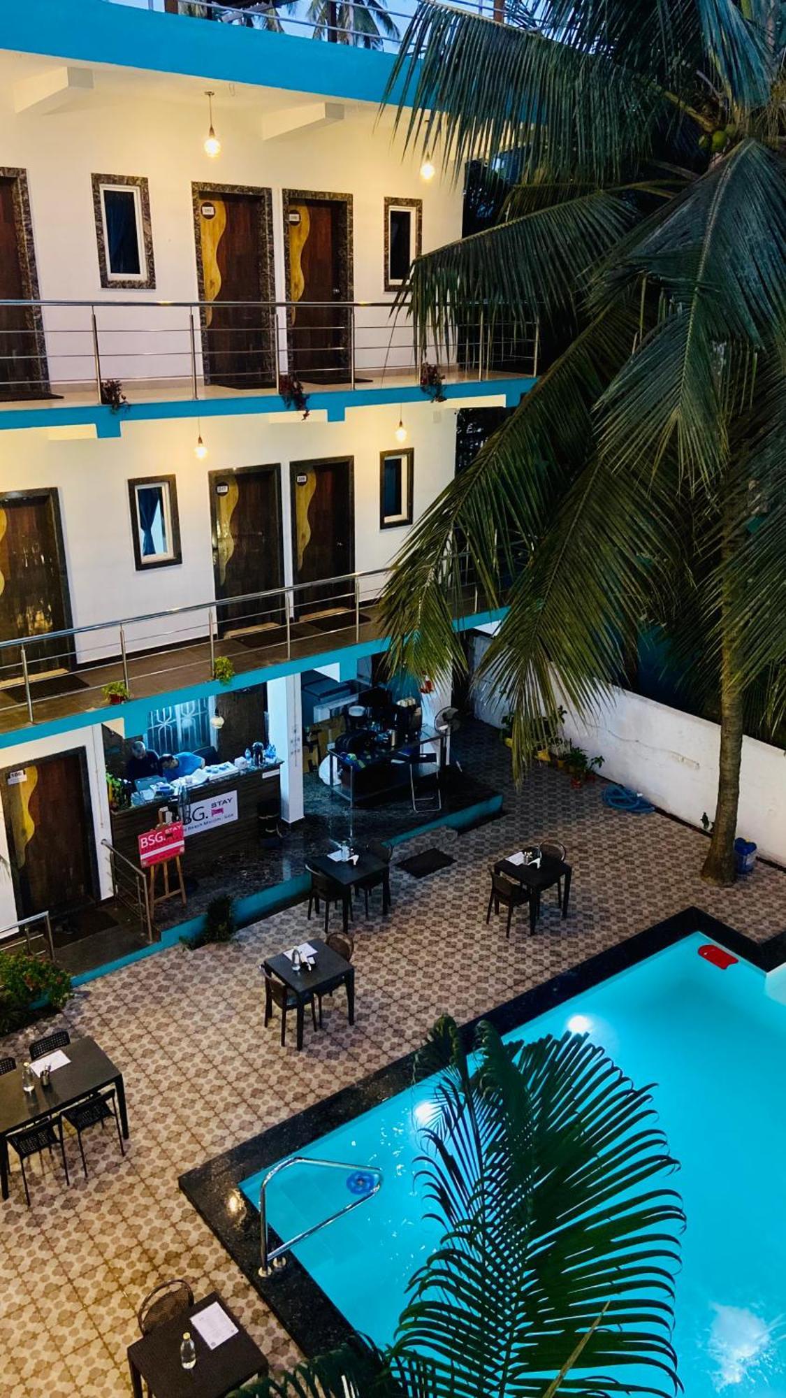 Bsg Stay - Turtle Beach Morjim Goa Esterno foto